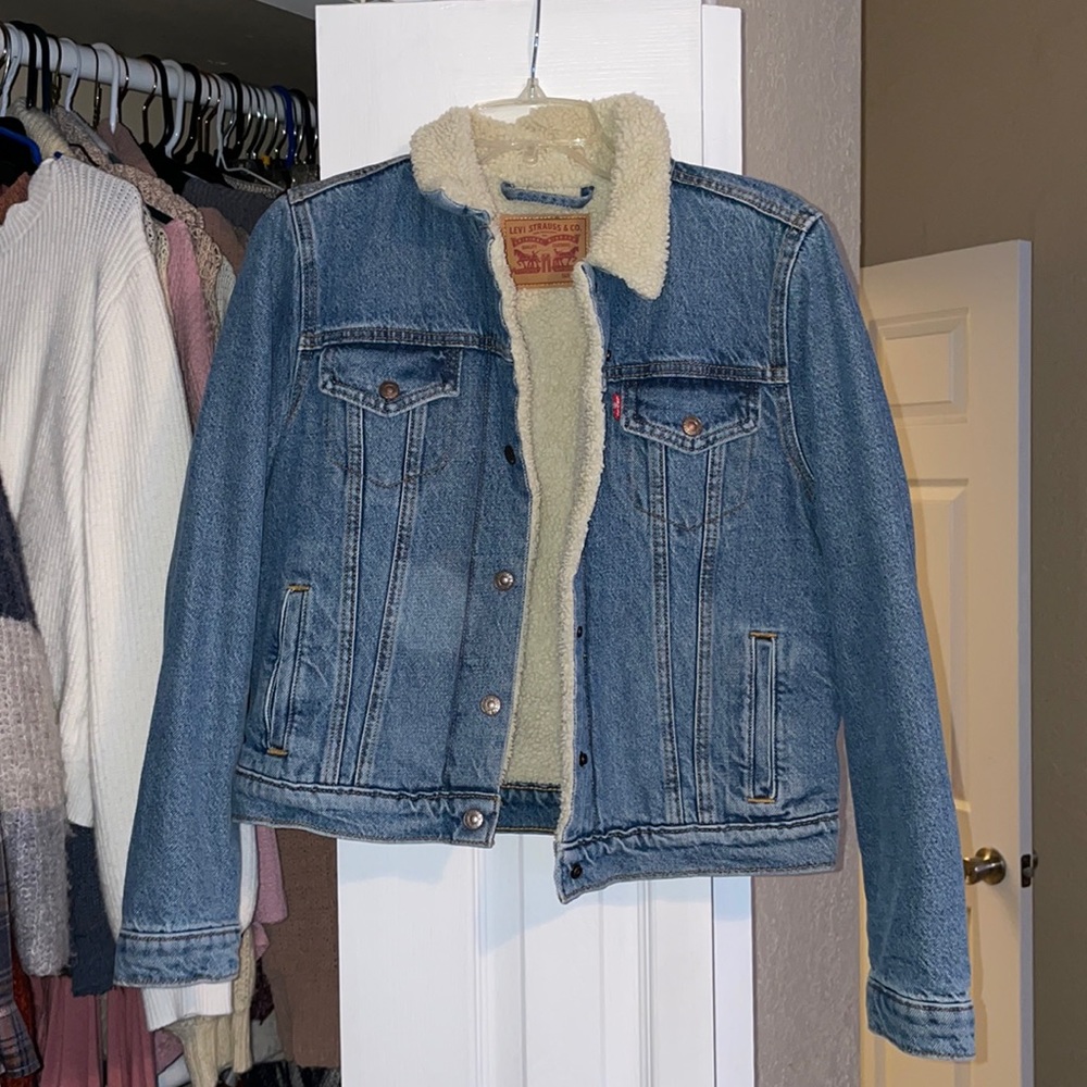 Levi’s wool filled denim jacket